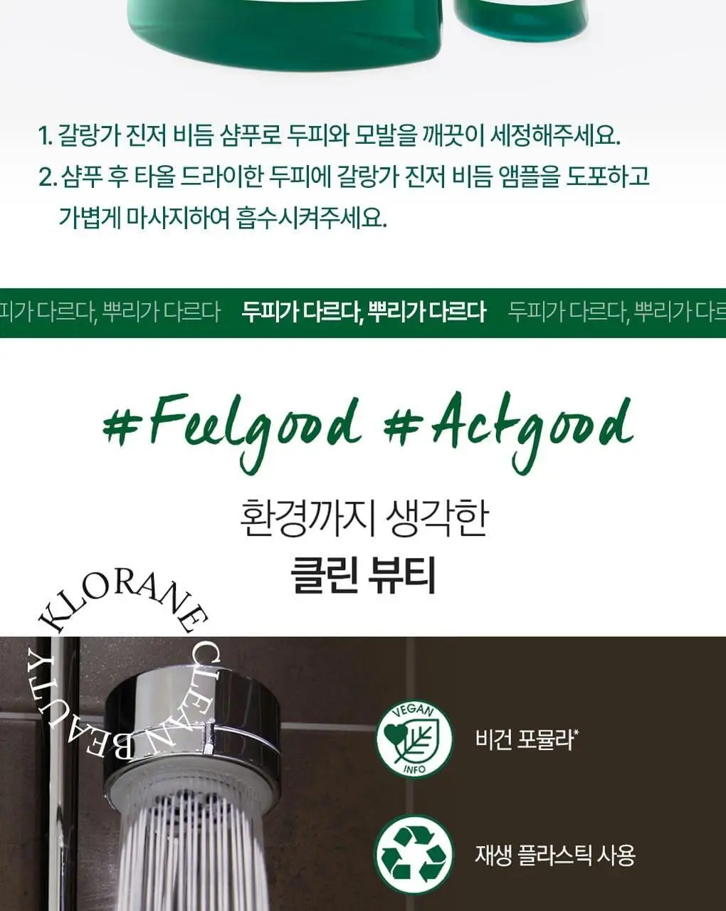 [지루성 두피 & 가려움 케어] 클로란 갈랑가 진저 비듬 앰플 100ml 상세페이지 18